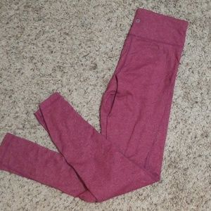 90 Degrees Maroon Leggings